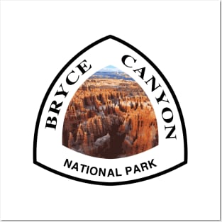 Bryce Canyon National Park shield Posters and Art